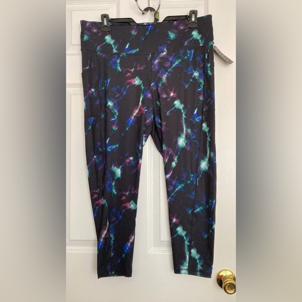 Ideology Multicolor Abstract Leggings